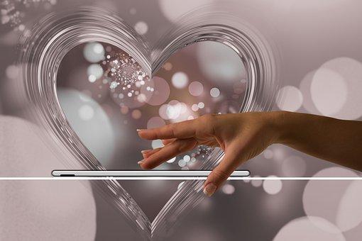 Heart, Love, Online Date, Romance